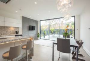 rear house extension project