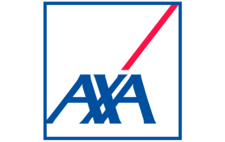 the logo of axa